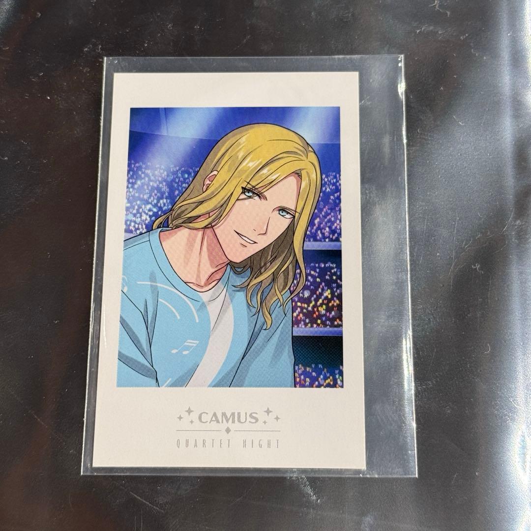 即購入⭕️ うたプリ Wonderland 15th ライエモ 特典 カミュ うたプリ ワンダーランド 購入特典 チケット風カード NORMAL カミュ ①