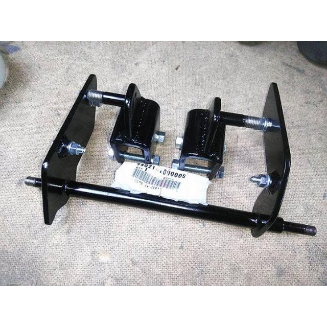 新品　エイプ50　100 ツインサスアダプター 塗装有　ＫＢＣ製 Ｗサス 新品 エイプ50 100 ツインサスアダプター 塗装込み KBC製 Wサス