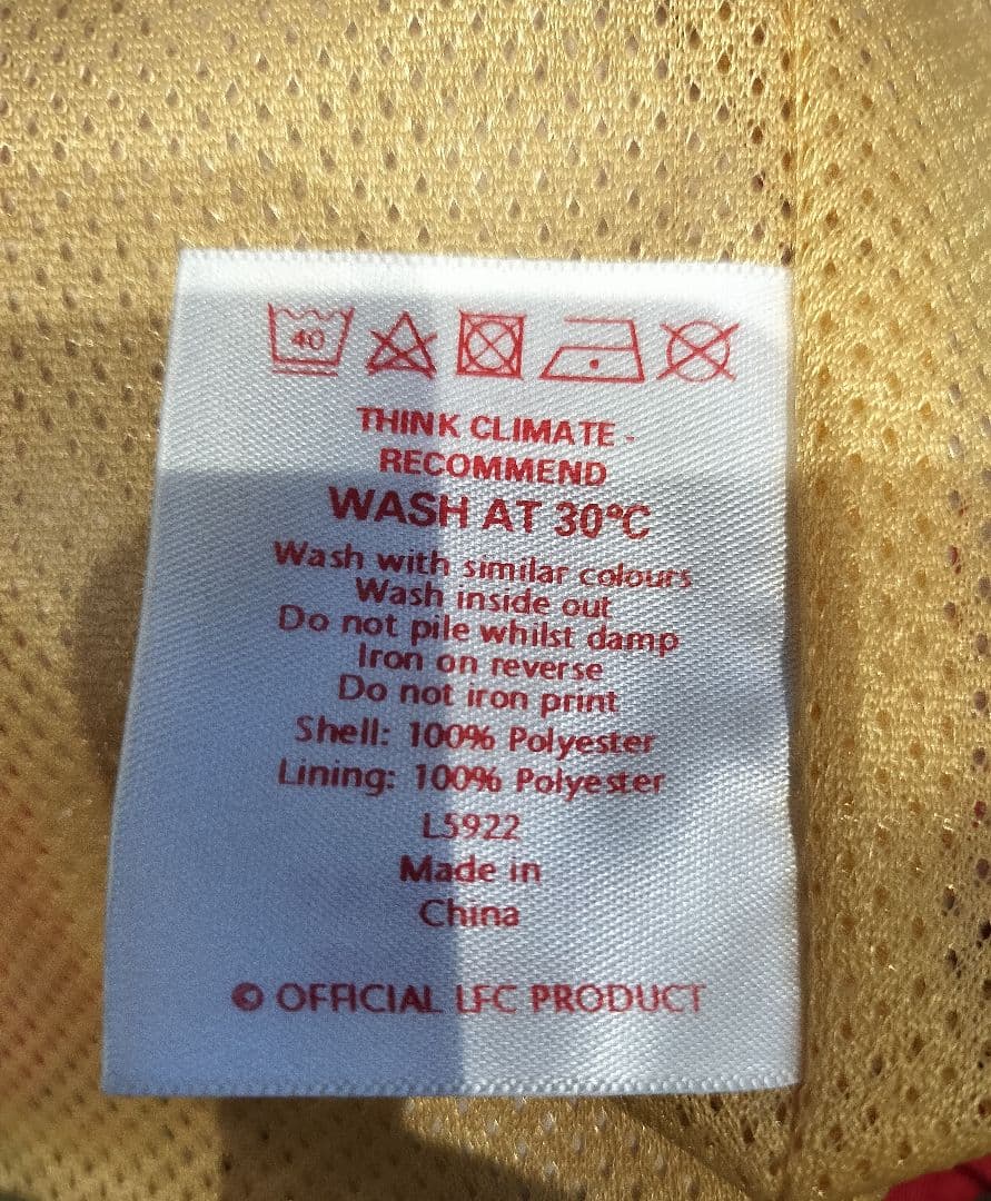 リバプールFC ウィンドブレーカー サッカー フットボール ウェア 希少