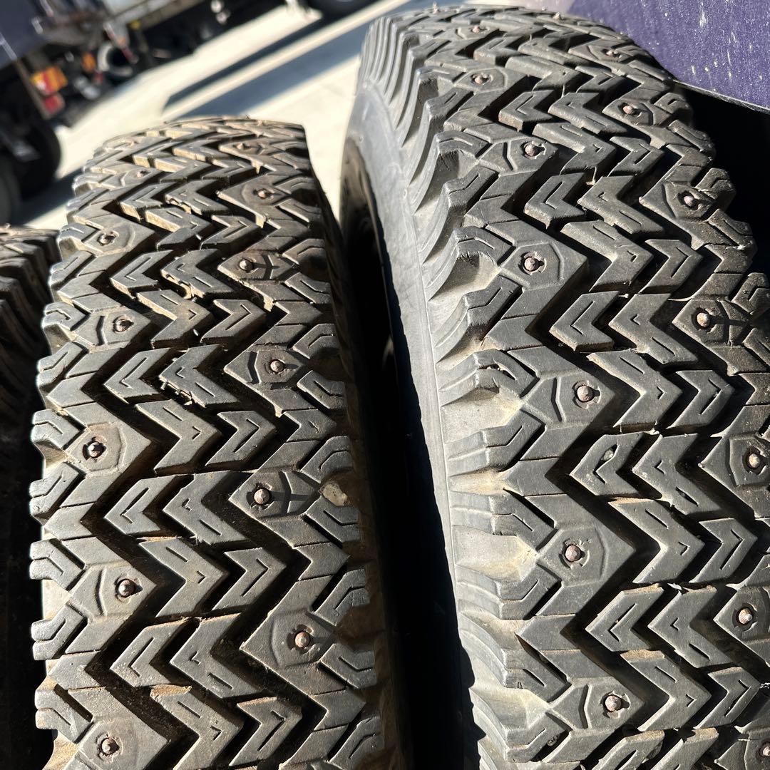 6.00R16 6PR ジムニーホイール付き　スパイクタイヤ4本