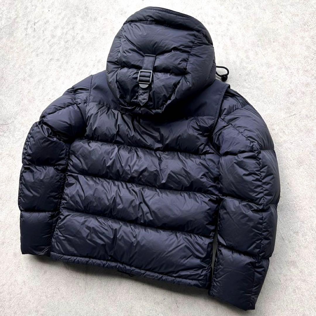 BURBERRY バーバリー LOCKWELL 2WAY ダウンジャケット 紺色 - メルカリ