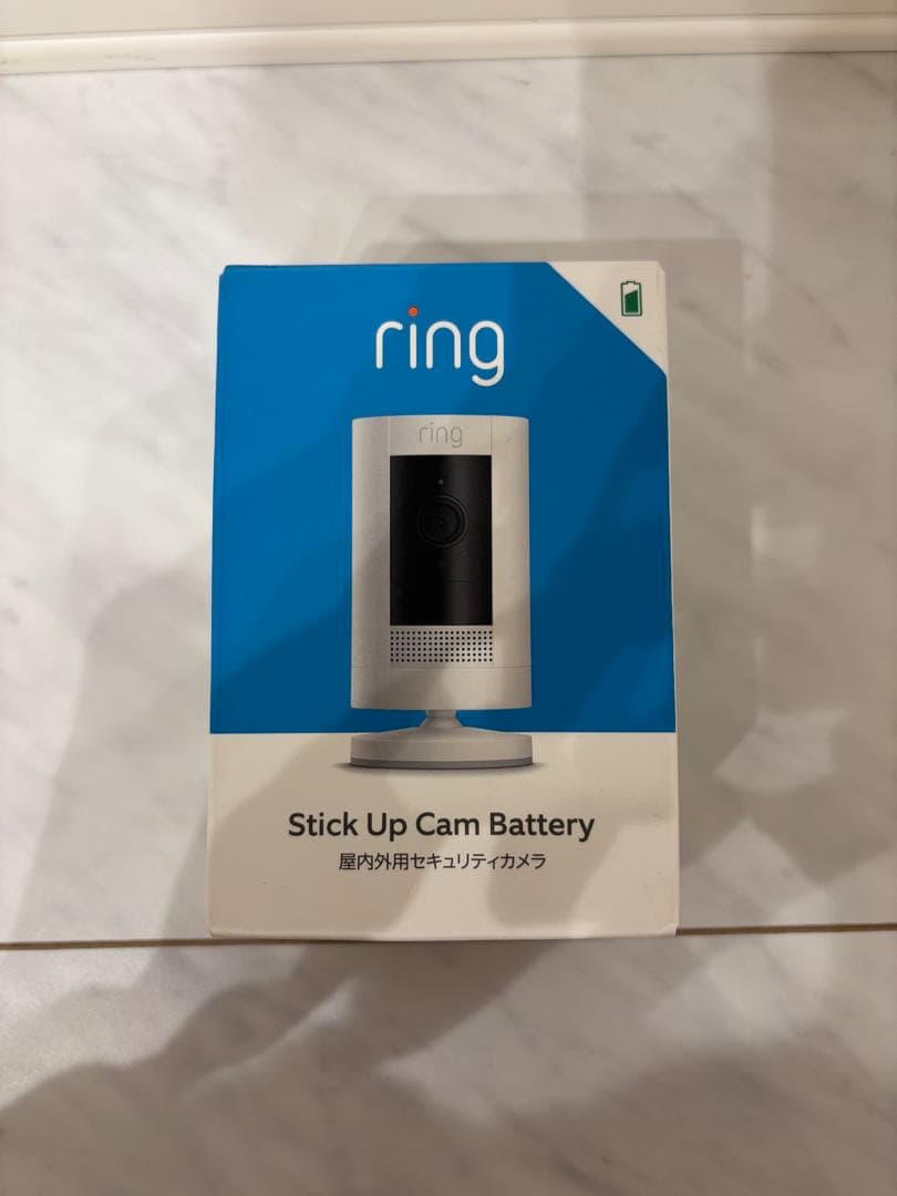 ring Stick Up Cam Battery 新品未開封 - メルカリ