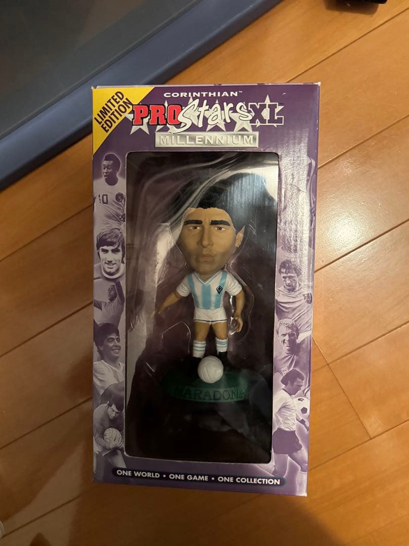 ディエゴ・マラドーナ アルゼンチン フィギュア（証明書なし） 国内未発売】MINIX コレクターズフィギュア アルゼンチン代表 ディエゴ