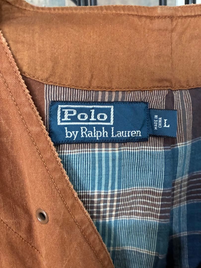 Polo by Ralph Lauren フィッシングベスト L ブラウン - メルカリ