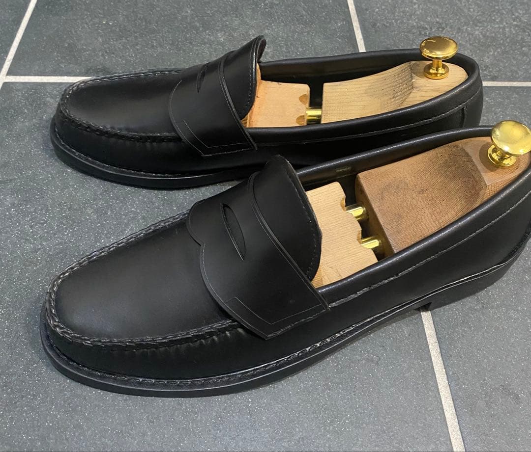 極美品】traditional weatherwear レインローファー41