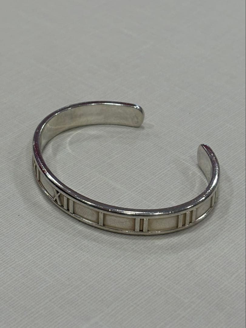 Tiffany & Co. シルバーバングル アトラス 洗浄済 TIFFANY & Co.(ティファニー) アトラス バングル ブレスレット