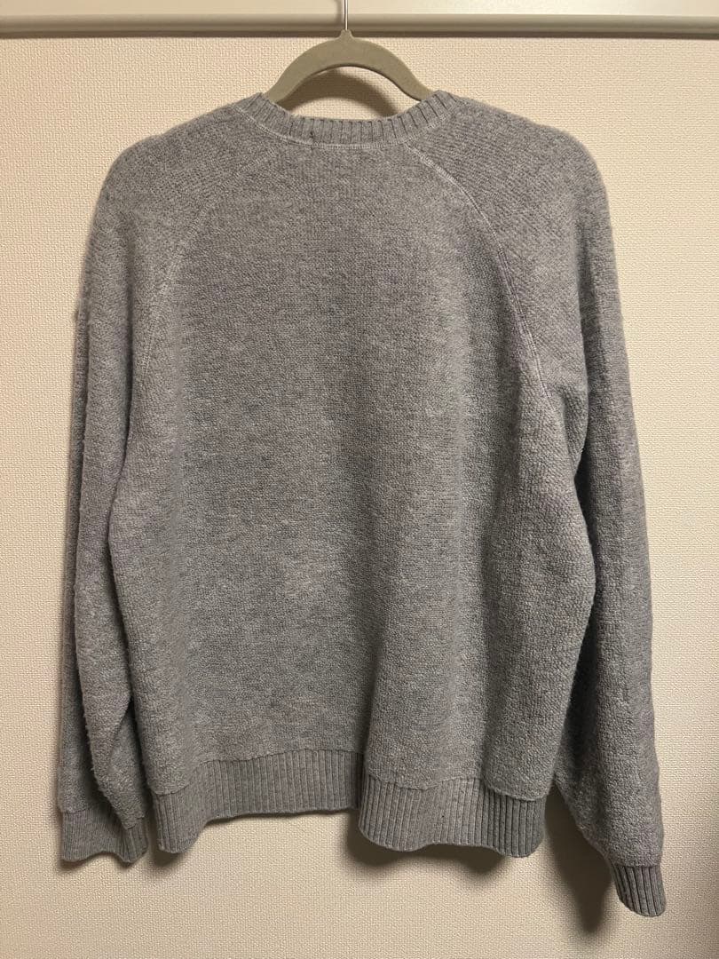 Supreme Terry Small Box Sweater M グレー