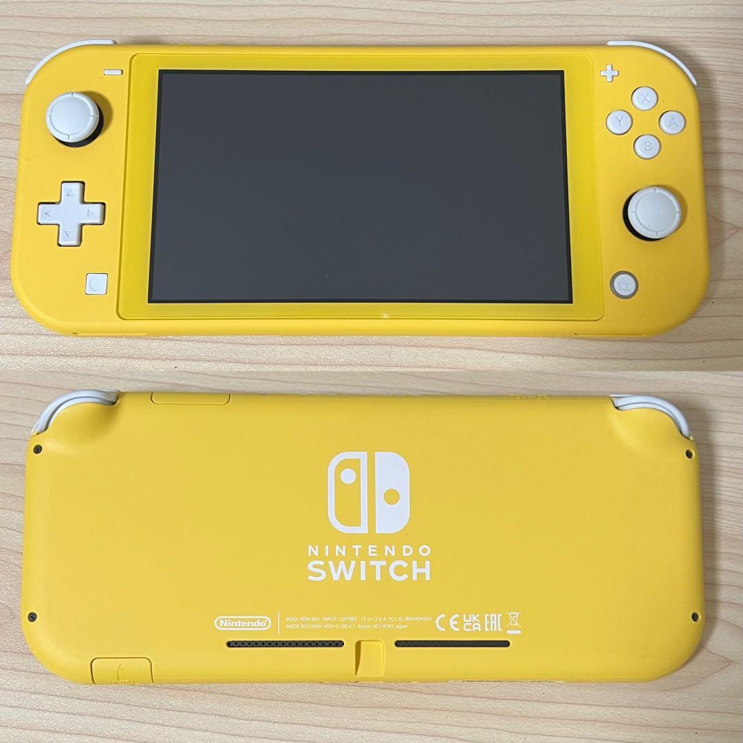 Nintendo Switch Lite イエロー （本体+充電コード） Nintendo Switch Lite イエロー 本体充電ケーブル（社外） Nintendo
