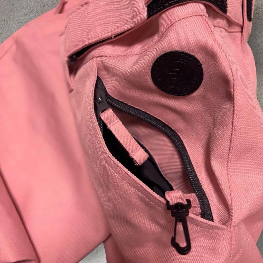 美品《シスタジェイ》SISTA.J スノーボードウェア上下セットLサイズピンク