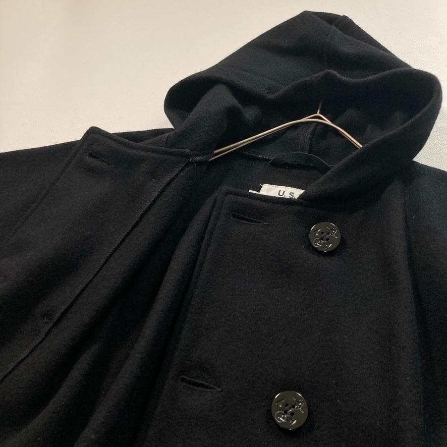 【kiryu】Schott　ウール ポンチョコート U.S.740N 黒