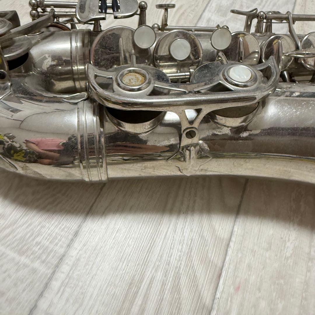 PREMONADOの楽器 プリモント アルトサックス シルバー仕上げ