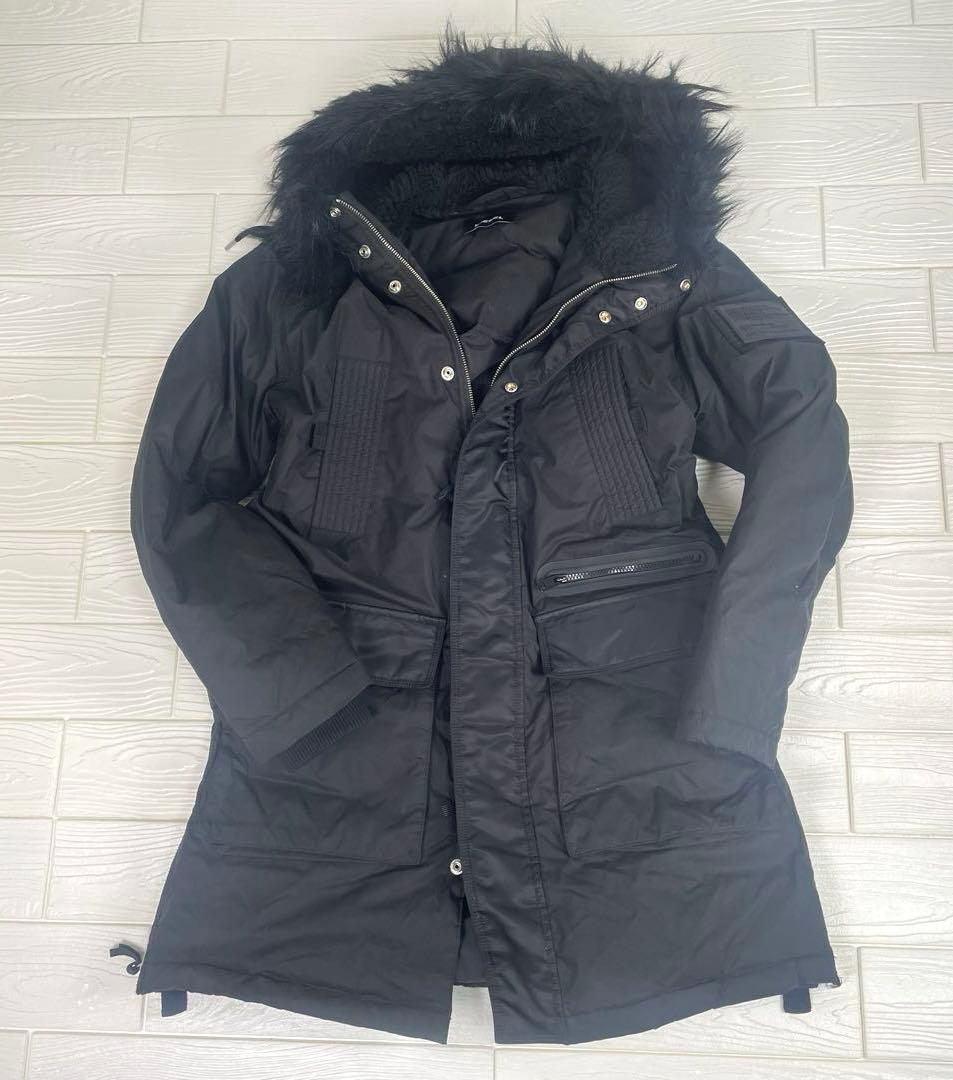 DIESEL ディーゼル ミリタリージャケット　モッズコート　フード、ファー付き DIESEL KIDS ミリタリージャケット モッズコート DIESEL（ディーゼル