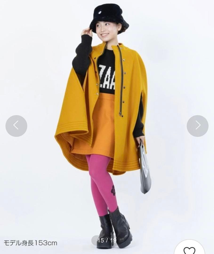 MARY QUANT マリークワント アーカイブポンチョ ロングコー