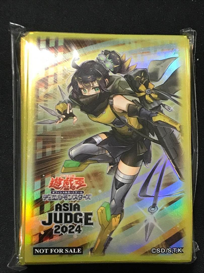 遊戯王 ASIA JUDGE 2017 トゥーン スリーブ 30枚 3⁄29まで 最安値