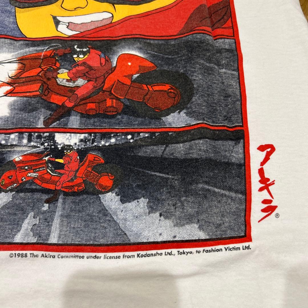 AKIRA アキラ Tシャツ バイク バックプリント ビンテージ