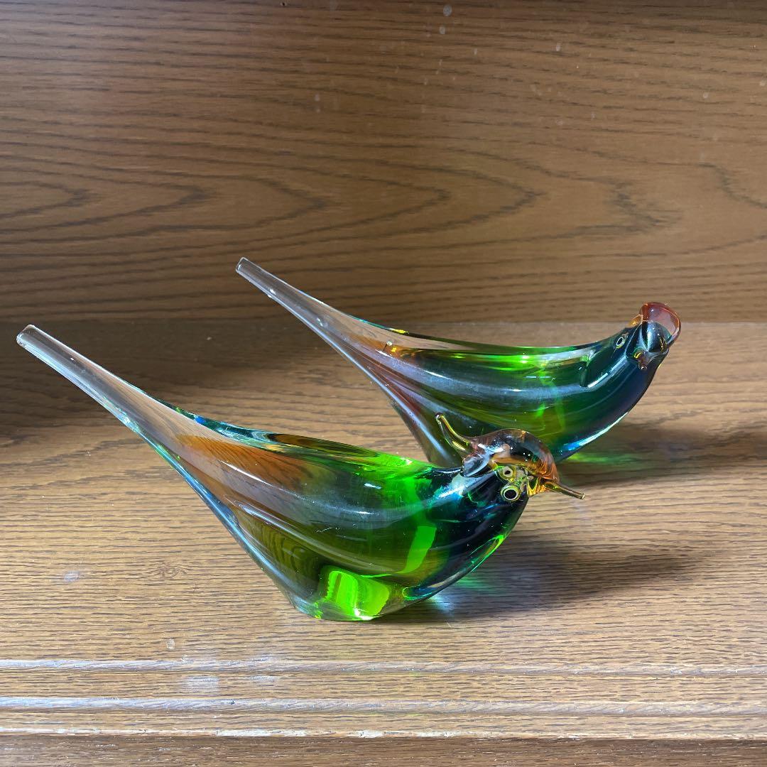 Multi Glass マルティグラス 鳥 ペア - メルカリ