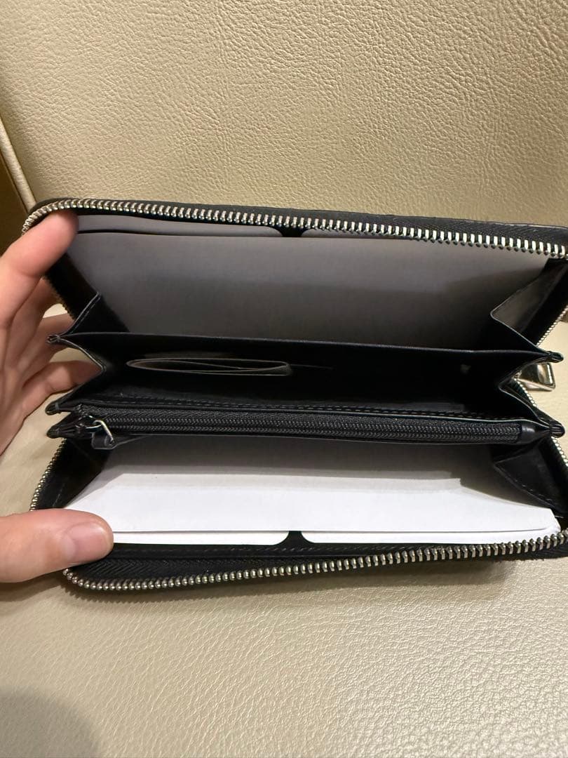 GUCCI GGパターン 長財布 ブラック