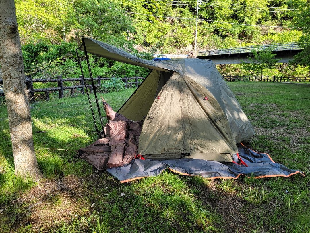 GO Glamping テント エコアルミリッジテント タープ