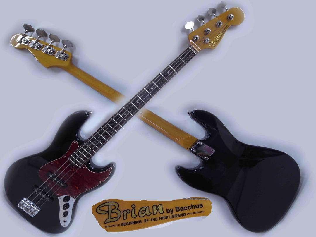 ジャズベースヘッドのブライアン（by バッカス）綺麗で良い状態のベース 楽天市場】Brian by Bacchus【BJB-380】サンバースト【中古/エレキ