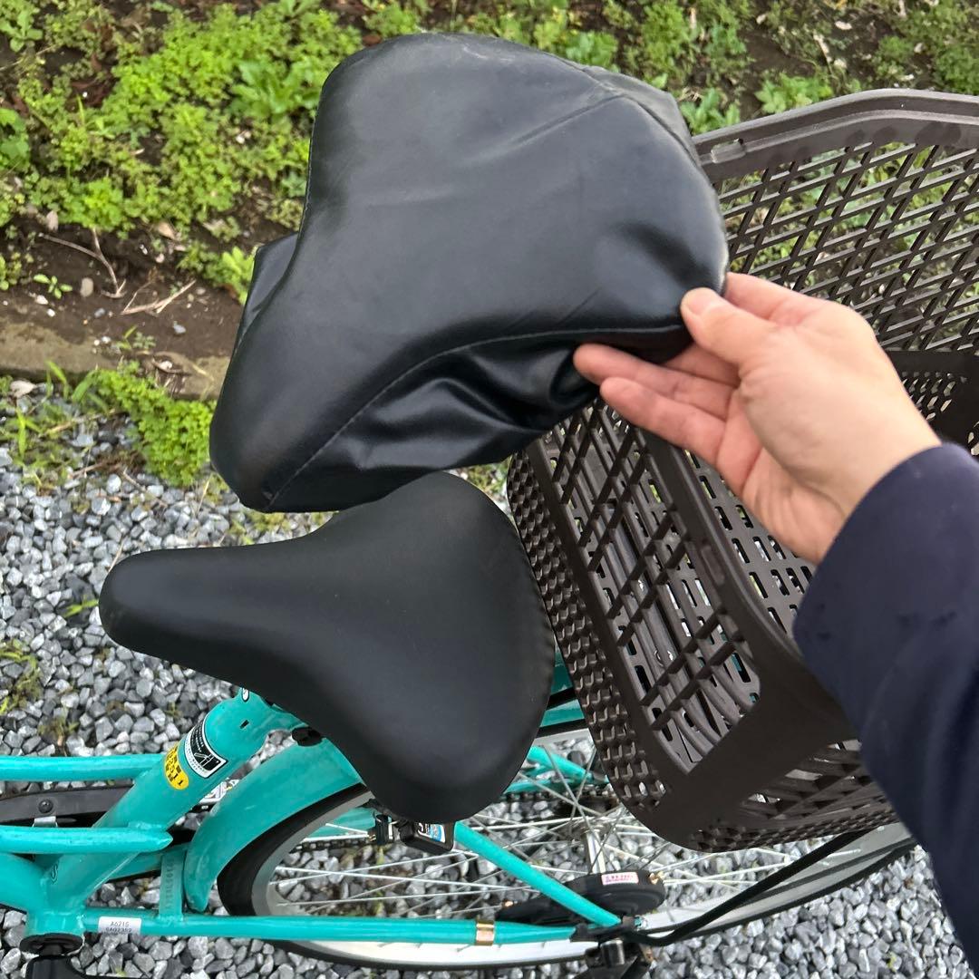 Rosellyシティサイクル アクアブルー 26c