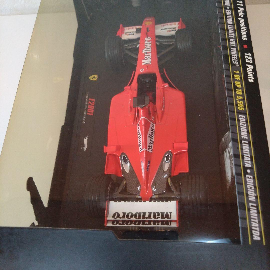 美品限定】1/18 マテル エリート フェラーリ F2001 M.シューマッハ
