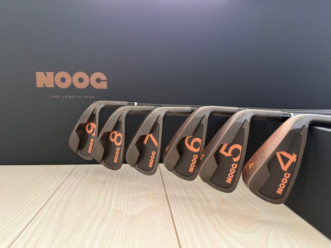 中古】NOOG ノーグ ワンレングスアイアンセット 4i〜9i【6本】 - メルカリ