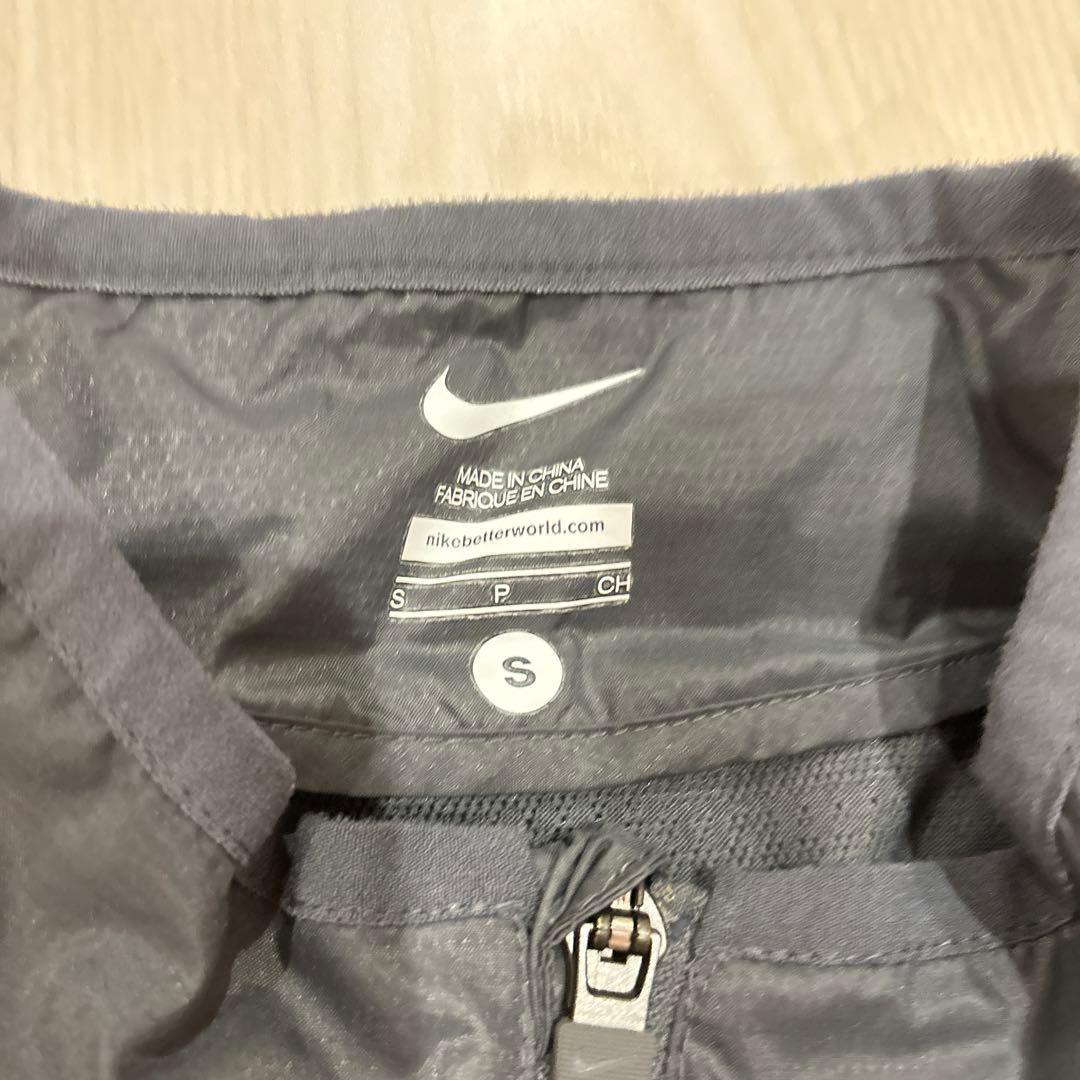 Nike ウィンドブレーカー S 黒 ピンク - メルカリ