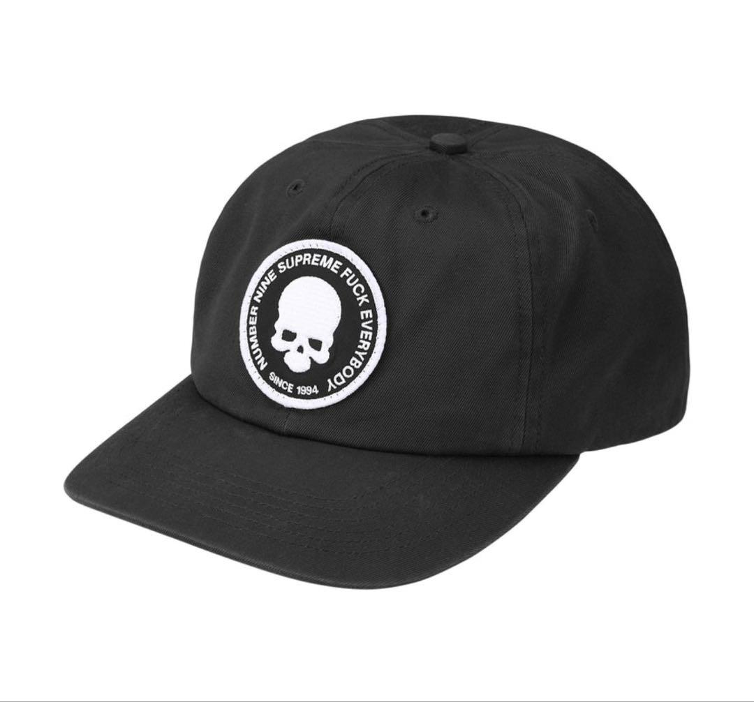 Supreme NUMBER (N)INE ブラックキャップ Supreme Number (N)ine 6-Panel (FW25) - $60