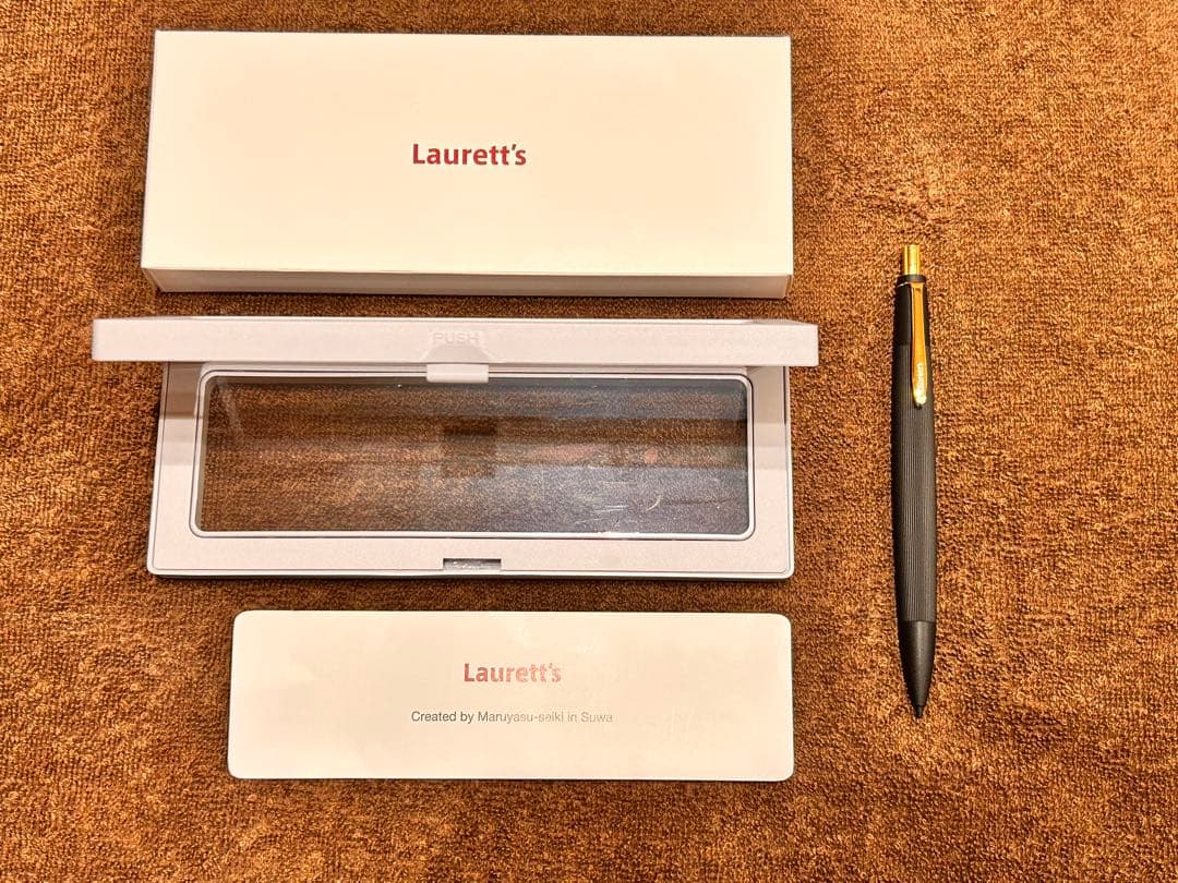 ローレッツ Laurett's R2.0 シャープペンシル 黒 Laurett's R2.0