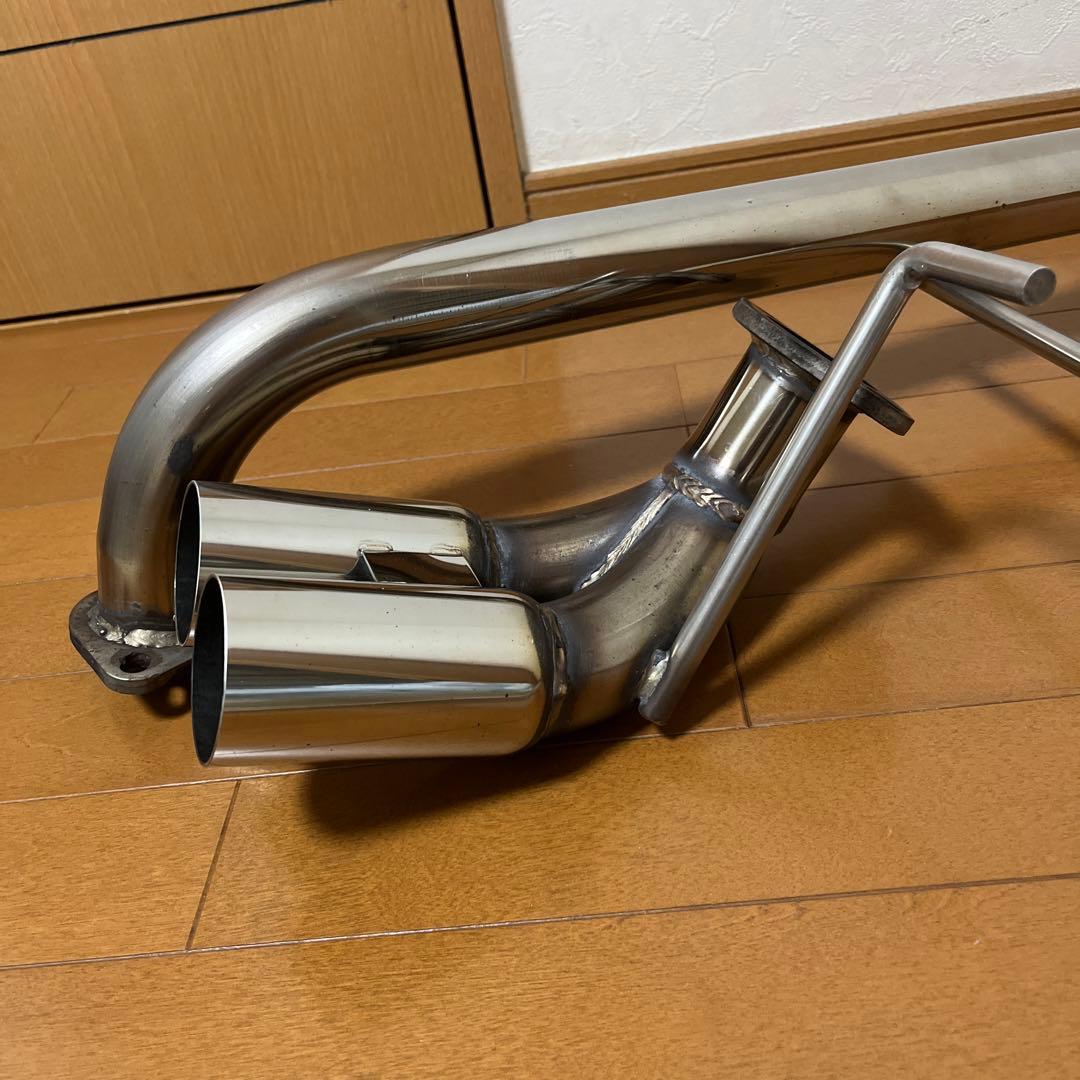 ワゴンR mh23s サムライパワー オールステンレスデュアルマフラー
