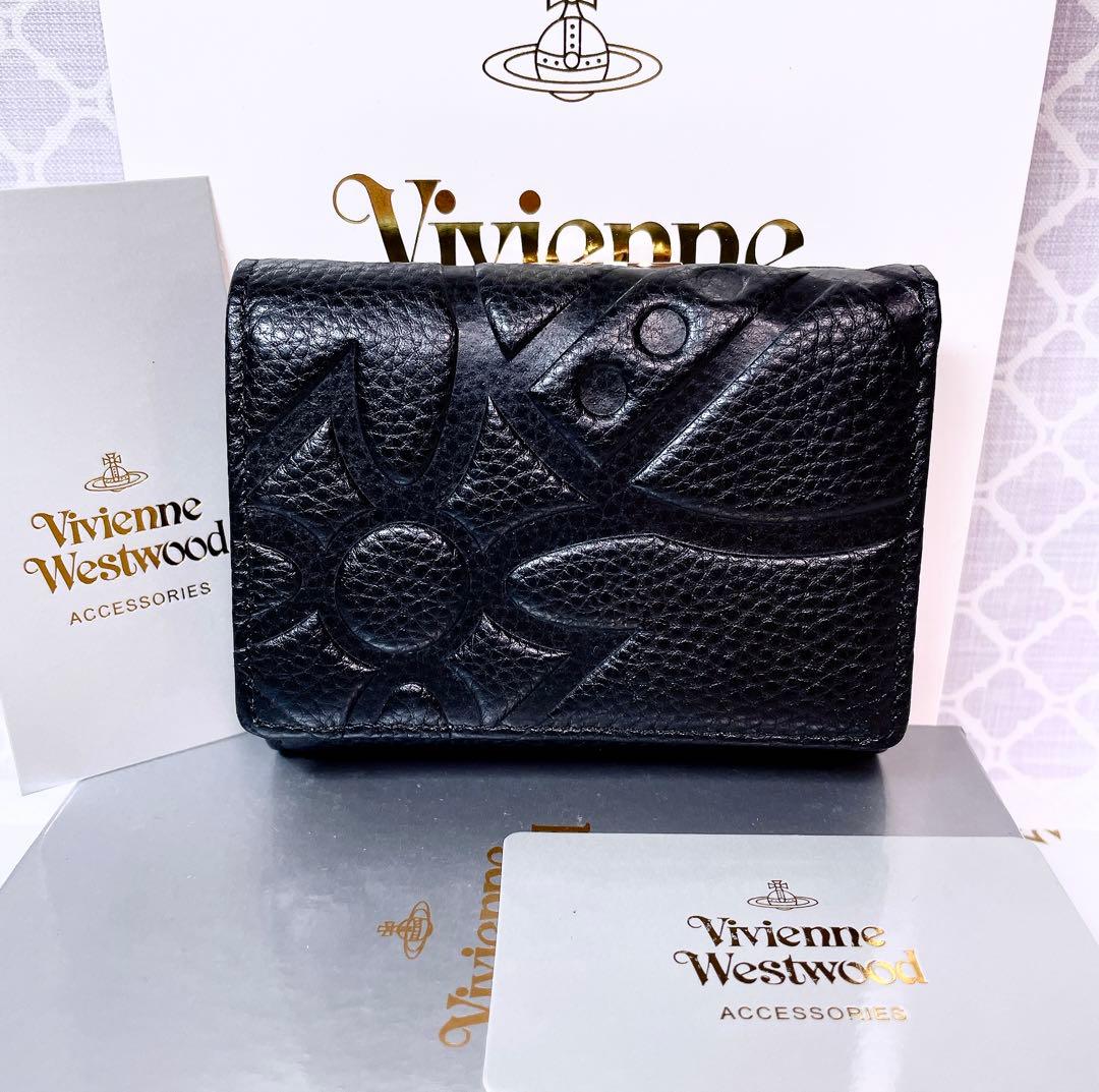 魅力的☆ショッパー付】オーブ ヴィヴィアン・ウエストウッド 三つ折