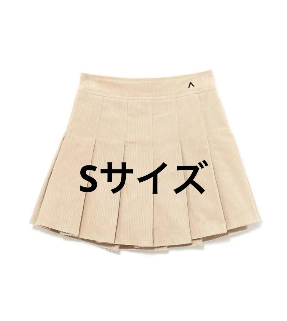 スカート andmary Amanda pleats skirt beige S ANDMARY】Amanda pleats skirt