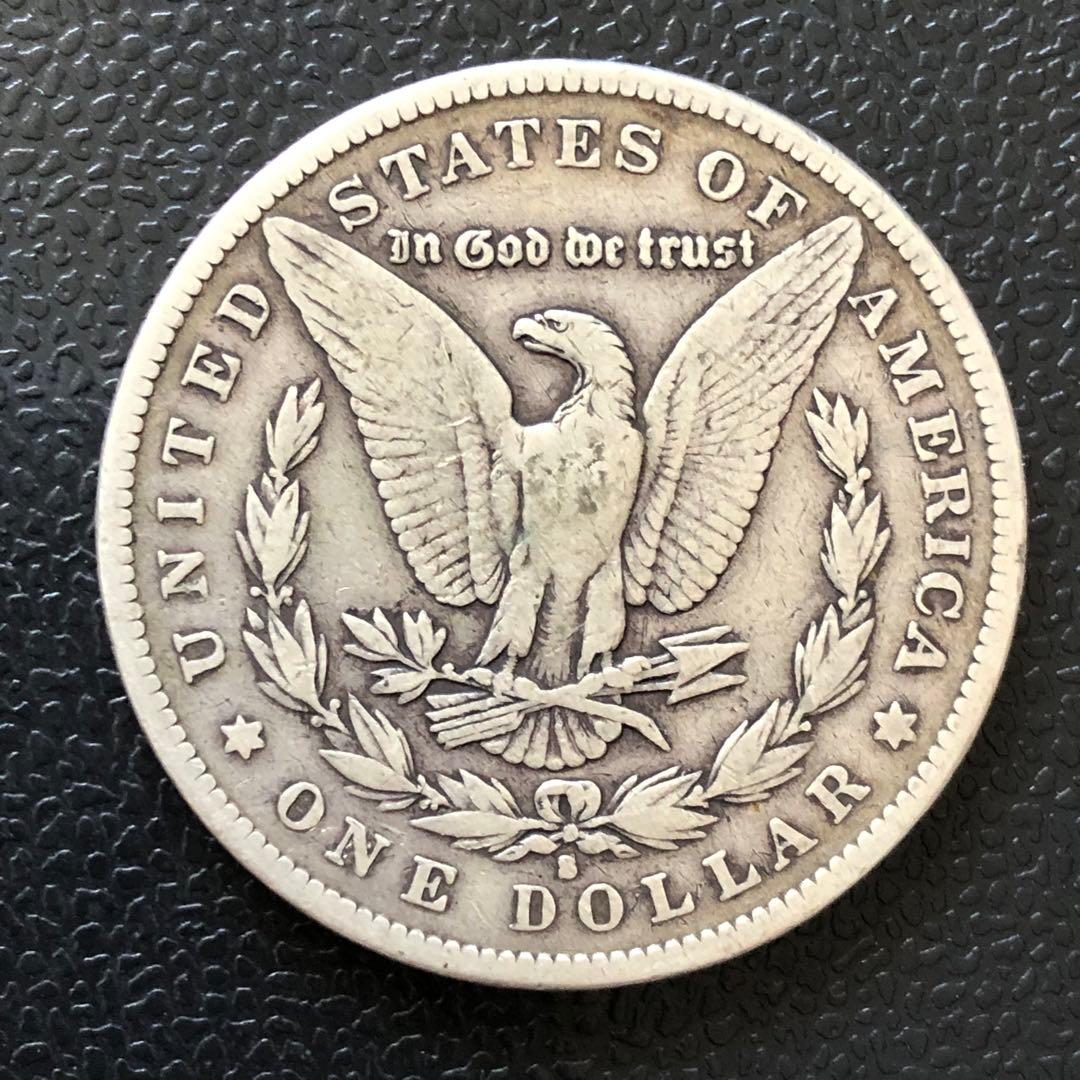 2633【アメリカ】1891年(S) ダラー 1ドル 銀貨 本物保証 - メルカリ