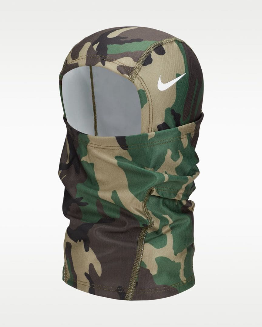 NIKE Pro HyperWarm フード バラクラバ 迷彩 アメフト 防寒 - メルカリ