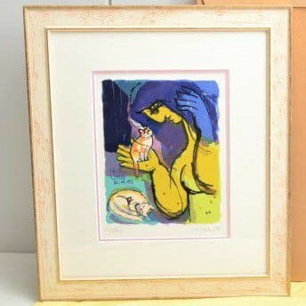 マイケルルー「Hello Little Kitties」子猫 保証書 直筆サイン