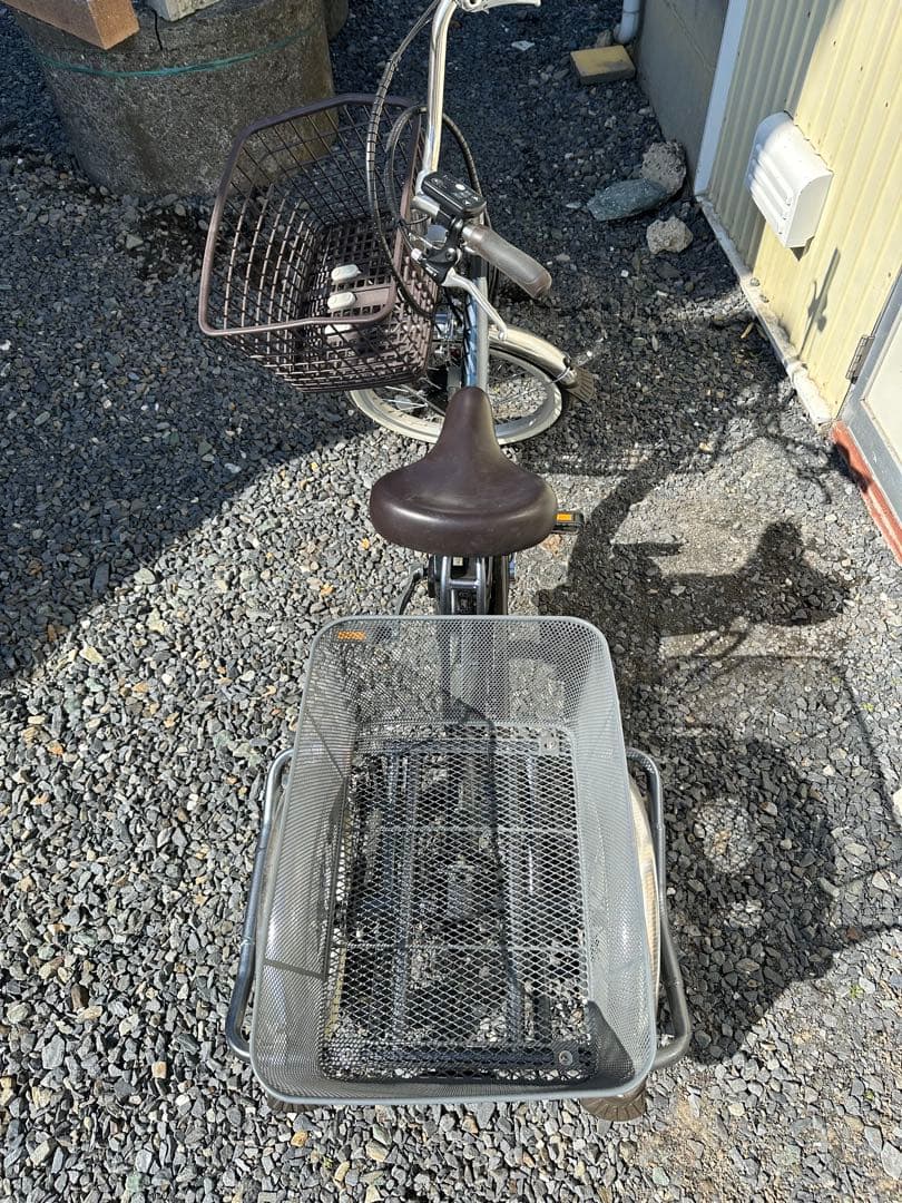 電動アシスト三輪車 手渡し限定 おまめさん専用 中古品、ブリヂストン
