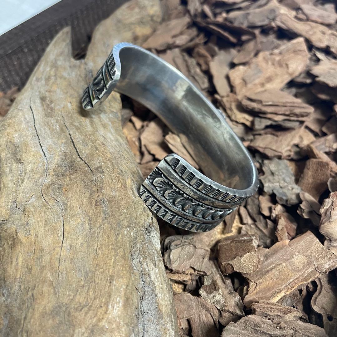 T*5様 ターコイズバングル 腕周り17cm