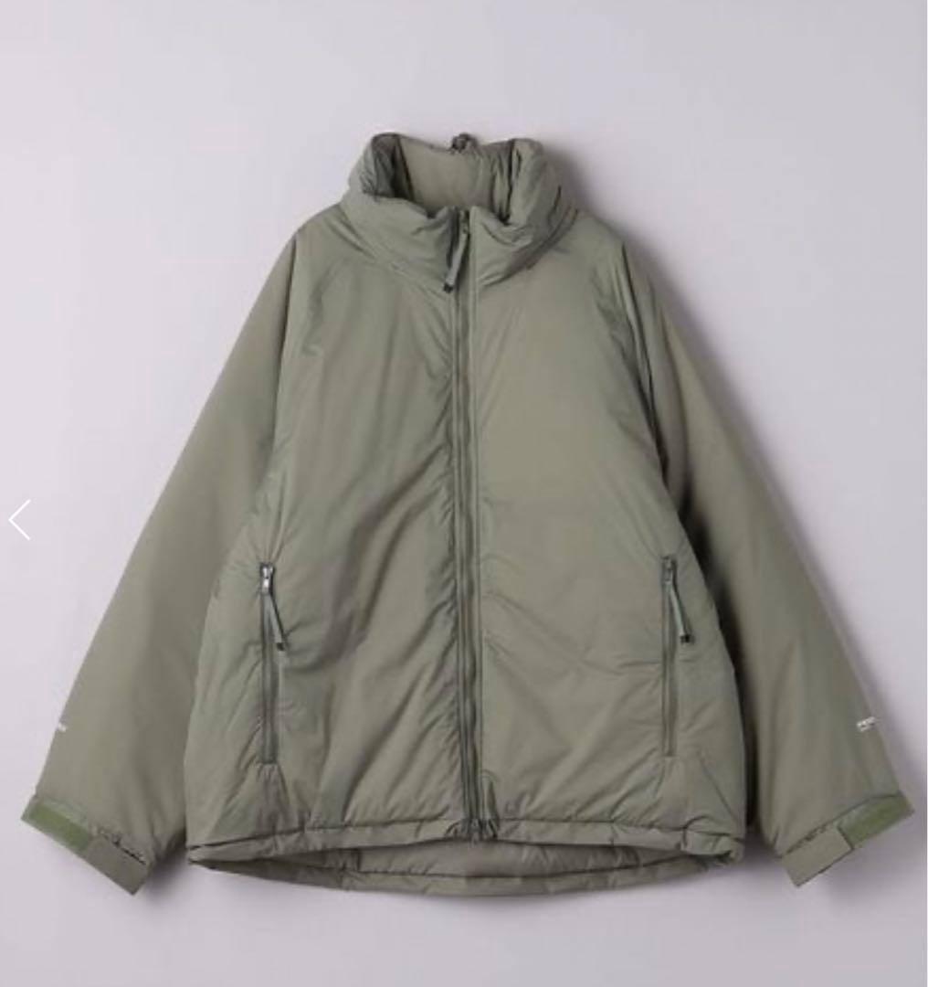 新品未使用】HYKE PERTEX PUFF JACKET サイズ5 オリーブ - メルカリ