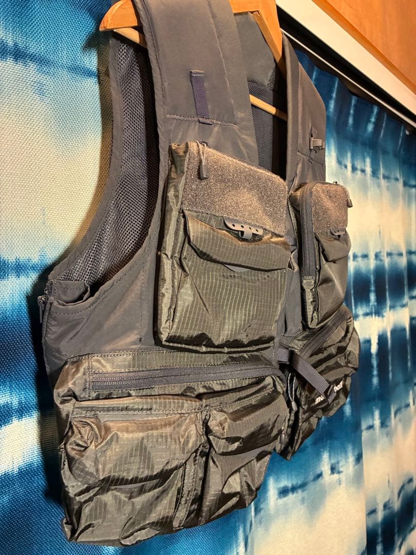 モンベル アジャスタブル アングラーベストL渓流釣り フライ