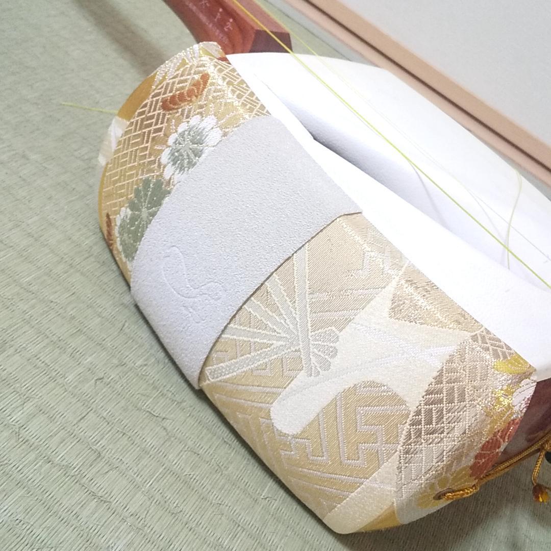 三味線 中棹 バチ バチ収納ケース ハードケース セット 破れありの通販