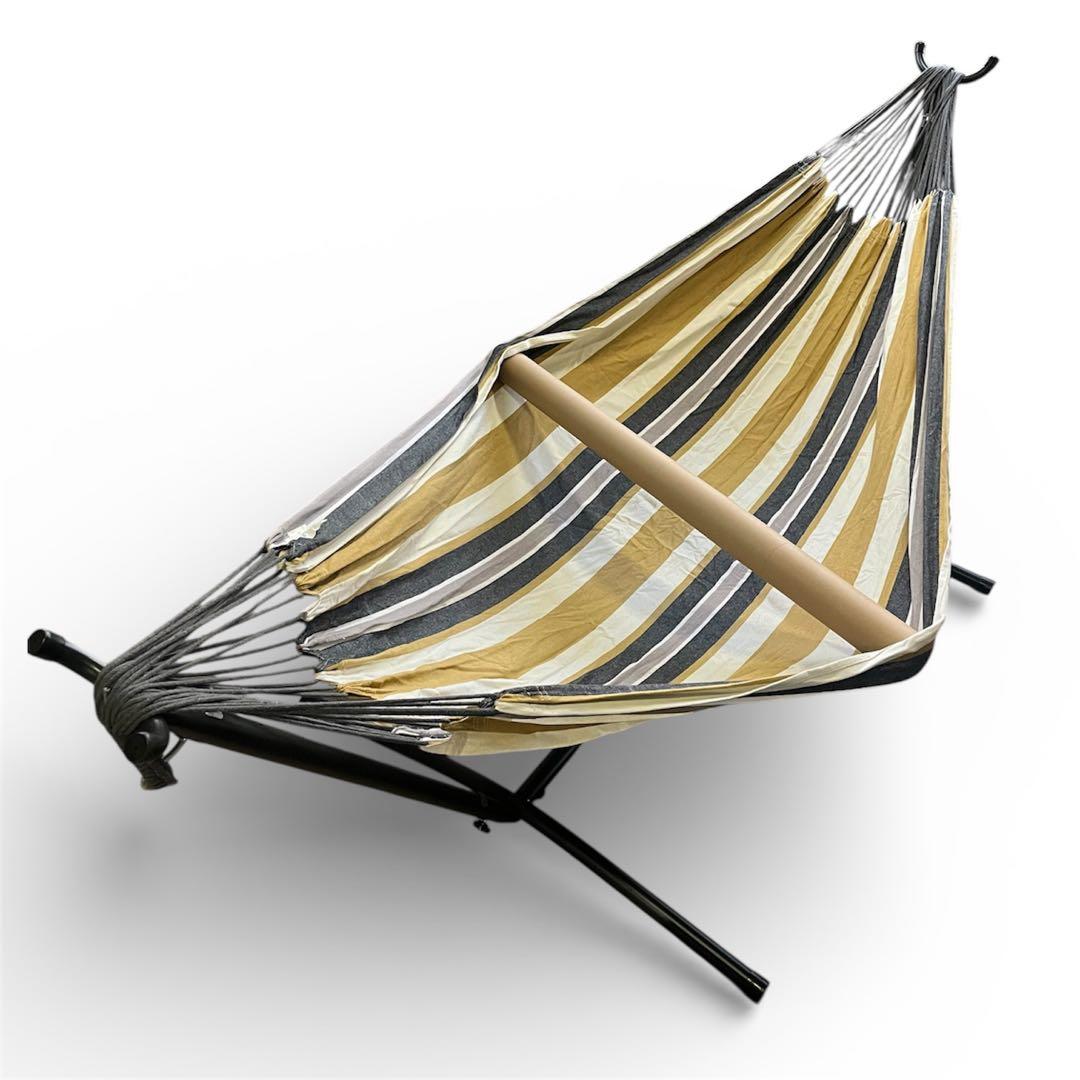 【美品】Vivere ビブレ自立式ハンモック ダブルサイズ　デザートムーン Vivere ビブレ自立式ハンモック ダブルサイズ【Vivere Japan 公式