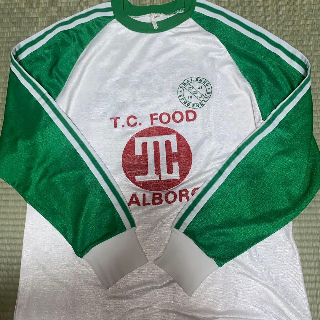 vintage】T.C. FOOD AALBORG 長袖 サッカーシャツ