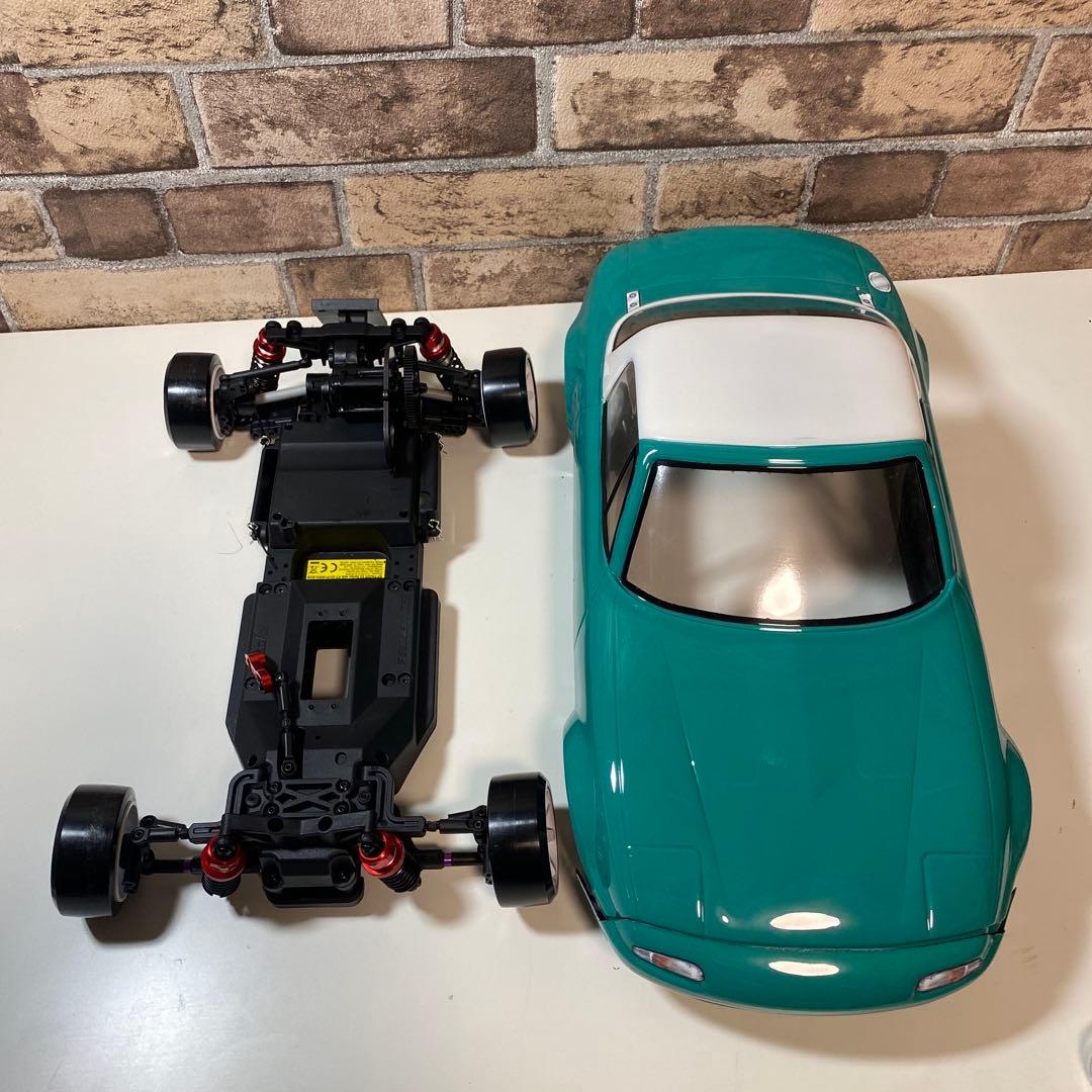 京商　RC　フェーザーD2　シャーシのみ　ボディ、タイヤ付き　ドリラジ　ドリフト ラジコン】1/10RC 京商から 新規ドリフトシャーシ Fezar D2 AE86