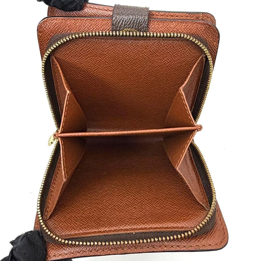 良品 ルイヴィトン モノグラム コンパクトジップ 二つ折り ラウンド