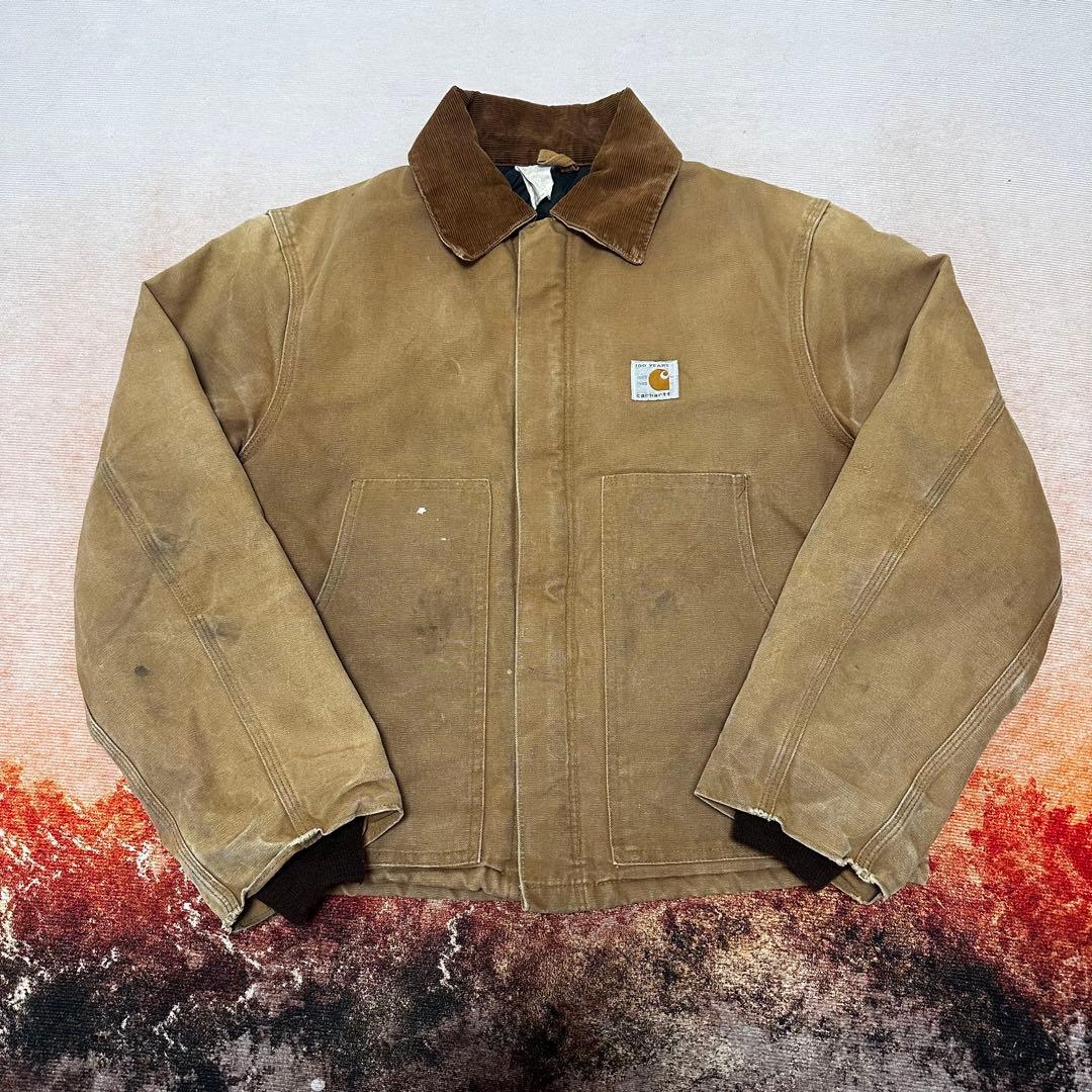 100周年記念 Carhartt トラディショナルジャケット JQ186 - メルカリ