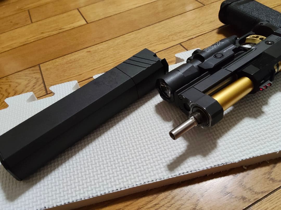 ハイキャパ ゴールドマッチ オスプレイサプレッサー X400ウエポン