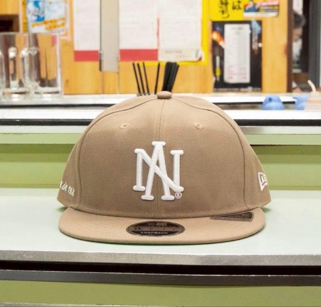 NEW ERA ANK 別注 アニューエラ キャップ ベージュ アニキ 片野英児