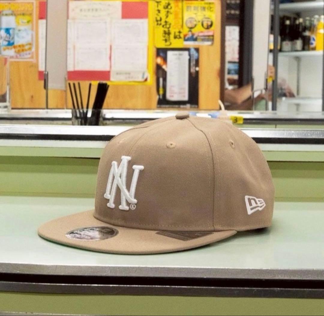 NEW ERA ANK 別注 アニューエラ キャップ ベージュ アニキ 片野英児
