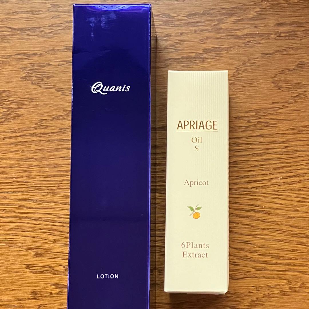 アプリアージュオイルS Quanis 化粧水 基本Sセット（モイストスーパーローションS・オイルS）｜杏仁オイル