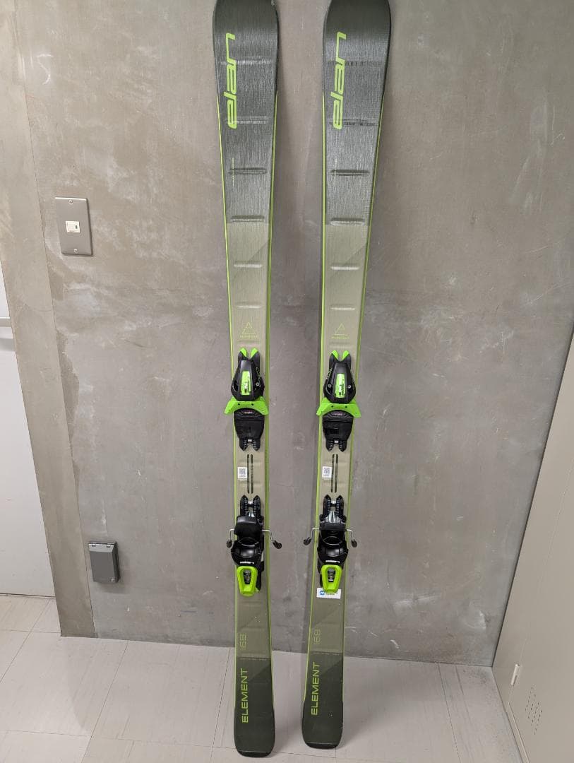 エラン 23-24 ELEMENT GREEN LIGHT SHIFT 金具付き elan（エラン） スキー板 メンズ 【2023-2024】 ELEMENT GREEN LIGHT